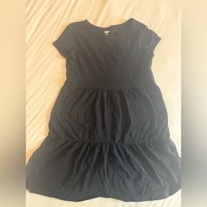 Old Navy Black Short Sleeve Knit Top